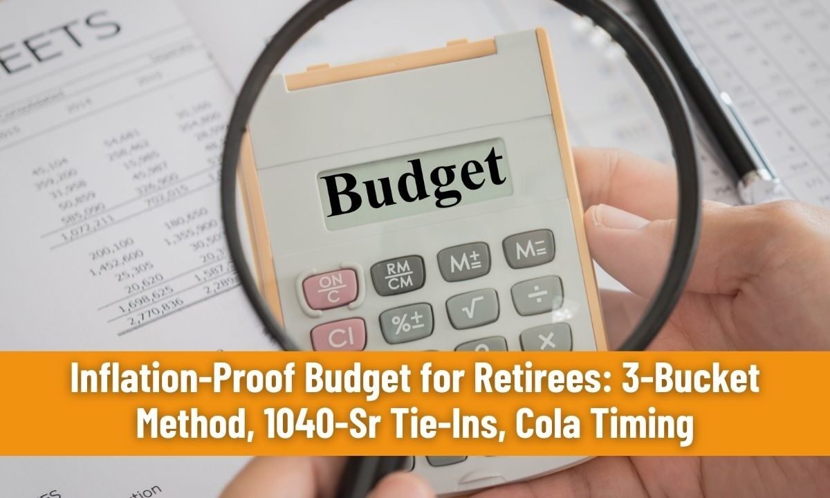 Inflation-Proof Budget for Retirees: 3-Bucket Method, 1040-Sr Tie-Ins, Cola Timing