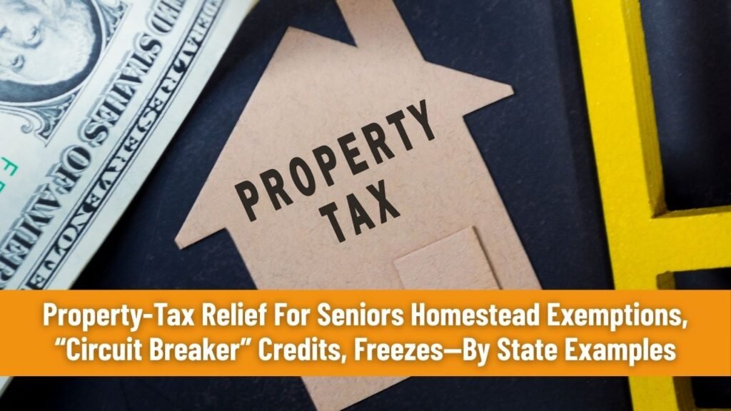 Property-Tax Relief For Seniors Homestead Exemptions, “Circuit Breaker” Credits, Freezes—By State Examples