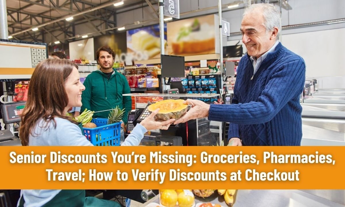 Senior Discounts You’re Missing: Groceries, Pharmacies, Travel; How to Verify Discounts at Checkout
