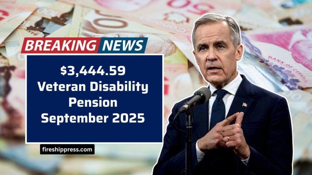 $3,444.59 Veteran Disability Pension September 2025 – Who Qualifies and When You’ll Be Paid