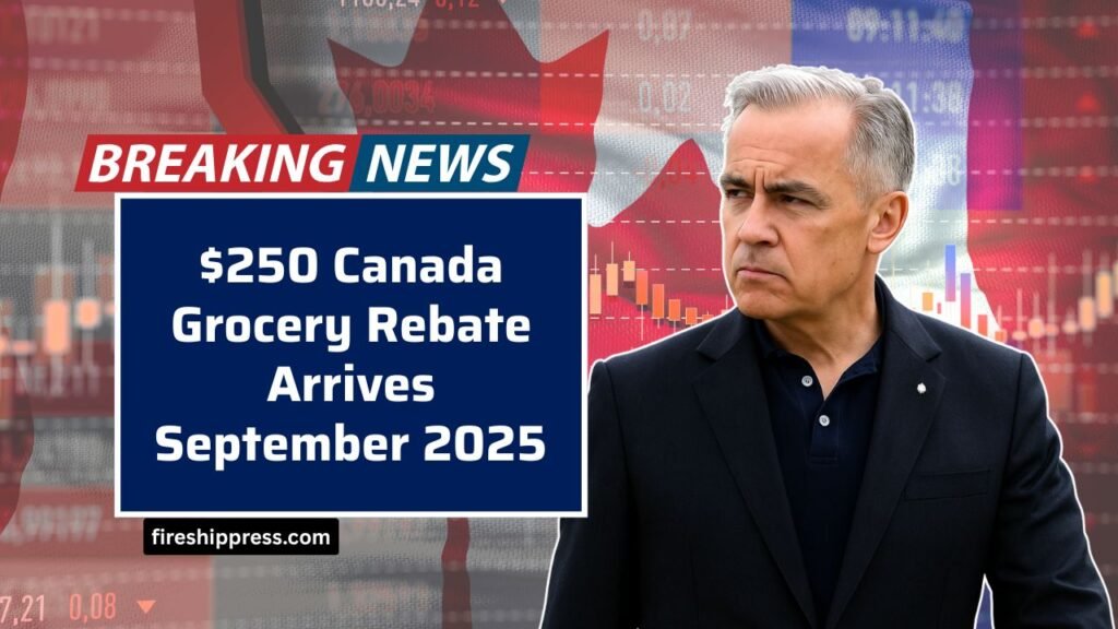 $250 Canada Grocery Rebate Arrives September 2025 – Complete Payment Schedule Revealed