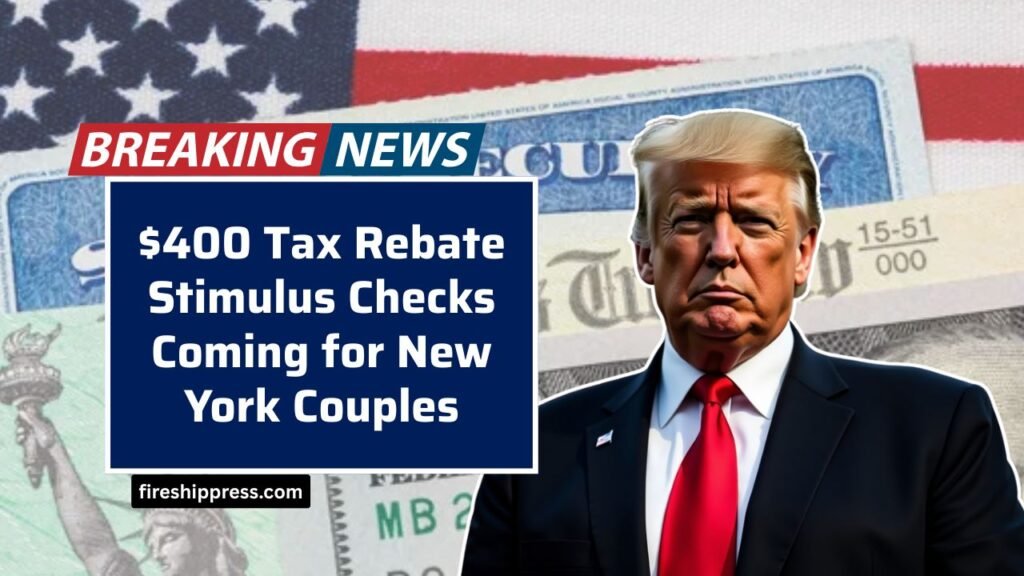 $400 Tax Rebate Stimulus Checks Coming for New York Couples