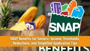 SNAP Benefits for Seniors: Income Thresholds, Deductions, and Simplified Application Tips