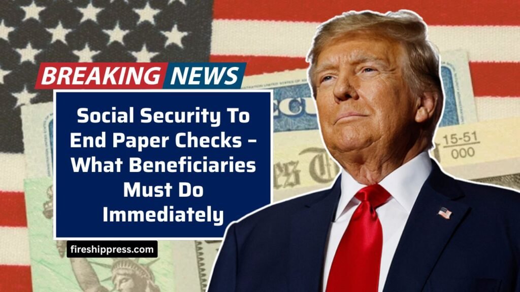 Social Security To End Paper Checks – What Beneficiaries Must Do Immediately